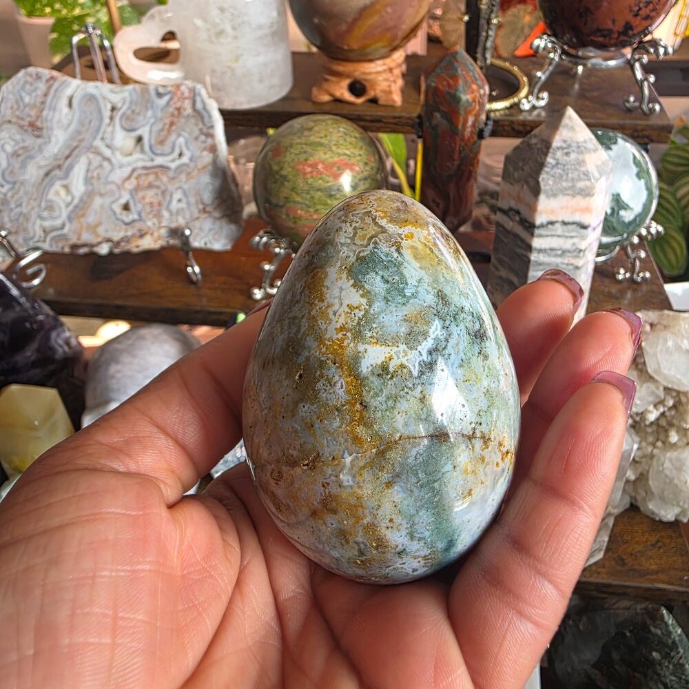 Ocean Jasper Egg